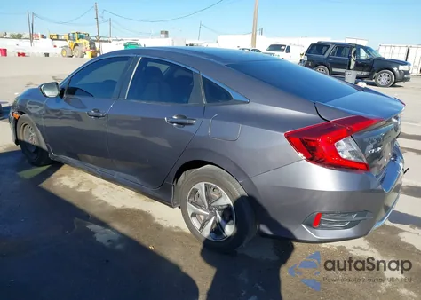 2020 Honda Civic Lx z USA, uszkodzony, nr VIN 19XFC2F68LE208020